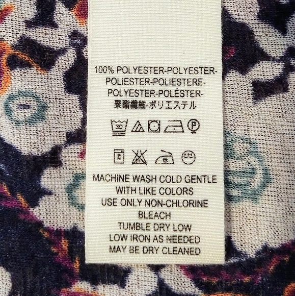 Free People Isabelle Tunic Top Floral Boho Small - Picture 8 of 8